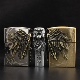 Зажигалка Amazon Gold