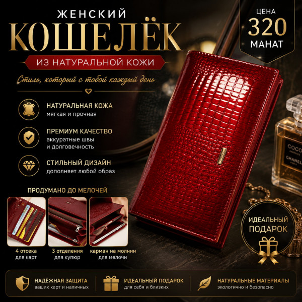 👑Кошелек из  кожи