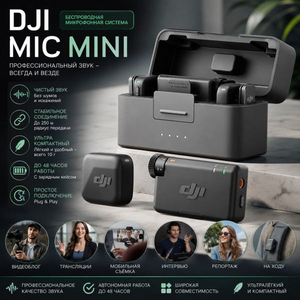 ⚡️🎙DJI MIC MINI 🎙⚡️