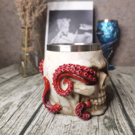 🏴‍☠️🐙Череп и Кракен🐙🏴‍☠️