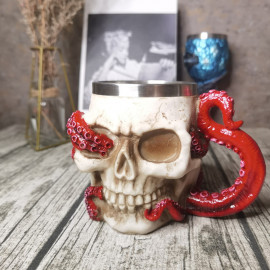 🏴‍☠️🐙Череп и Кракен🐙🏴‍☠️