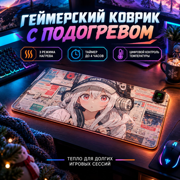 🔥 Коврик с подогревом 