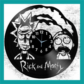 Часы из винила